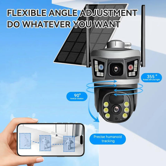 solar camera كاميرا بالطاقه الشمسيه